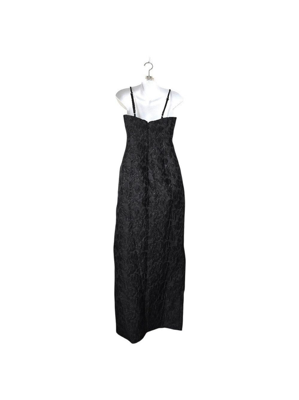 Lulus Gorgeously Chic Floral Jacquard Cutout Maxi Dress Sz S NWT - Picture 7 of 15